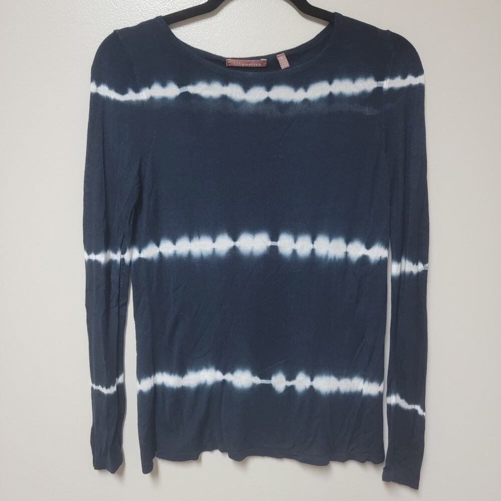 525 America lightweight rayon tiedye sweater size S
